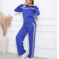 Conjunto Feminino Estiloso | Blusa de Capuz + Calça Pantalona Bolsos | Moda Casual e Confortável
