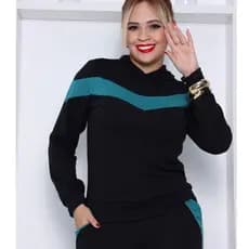 ROUPA DE FRIO CONJUNTO FEMININO LANZINHA OPTIMO PARA ESTAÇOES AMENA CONJUNTO COM DETALHE