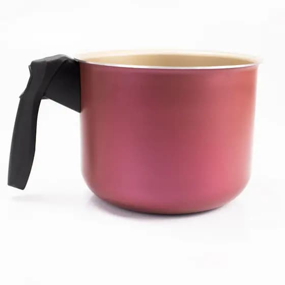 Leiteira 14cm Antiaderente 5 Camadas de Teflon 1,7L Alumínio Cabo Ergonômico