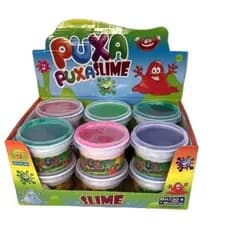SLIME BRINCADEIRAS E LEMBRANCINHAS 5 CAIXAS C/60 UNIDADES DE 125G
