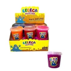SLIME COM GLITTER 3 CAIXAS DE 180G