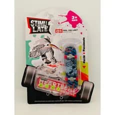 Skate Stimu Late- menor-  1 unidade-  Skate de Dedo- Variedades- Puzzle Passionate