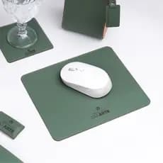 Mouse Pad Slim Gamer em Couro Sintético (Ecologico) Mouse Pad Em Couro Sintético