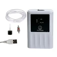 Compressor Oxigenador Aquário isca viva C/ Bateria Nobreak 1,5w Bivolt