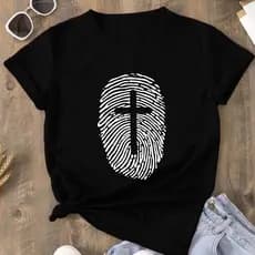 Camiseta Camisa Feminina Digital Cristã Chosen Jesus