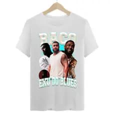 Camiseta Camisa Blusa Unissex Algodão  Baco Exu Do Blues Lyrical