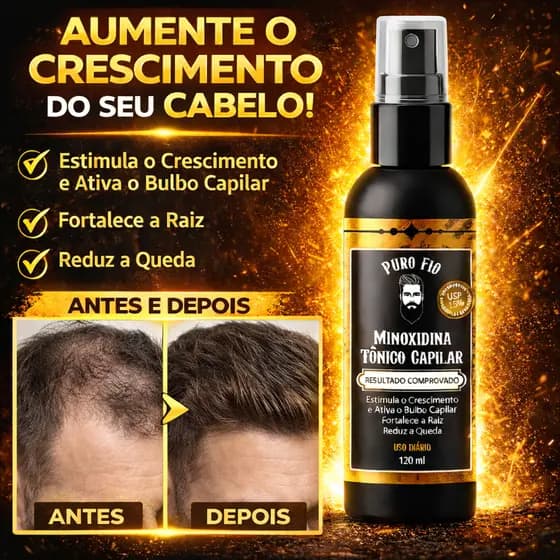 Pro Barber Tônico Capilar ULTRA Poderoso Crescimento Antiqueda para Cabelo Barba Sobrancelha Bigode ENVIO HOJE