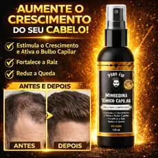 Pro Barber Tônico Capilar ULTRA Poderoso Crescimento Antiqueda para Cabelo Barba Sobrancelha Bigode ENVIO HOJE
