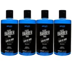 Kit 4x Loção Pós-Barba Menta 500ml Infinity Looks Hair Alívio e Frescor Imediato,- Envio Imediato