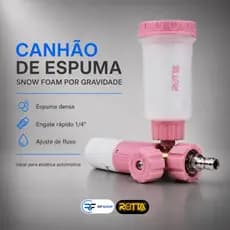 Snow Foam Gravity Rotta 376 Canhão de Espuma Lavadora Alta Pressão