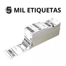 5000  Etiqueta Adesiva Termica 10x15 Cm Papel Termico e papel continuo
