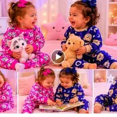 Pijama Flecee  Para Menino E Menina numero 1