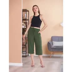 calça pantacurt duna liso feminino