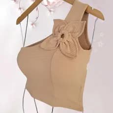 Cropped Feminino Nula Manca Top Com Bojo Manga Única