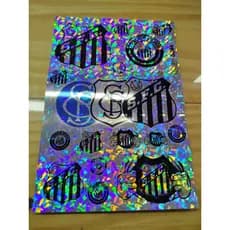 Adesivos Mosaico - Santos – Brilham ao Receber Luz – Carro, Moto, Capacete, Caminhão e Caderno
