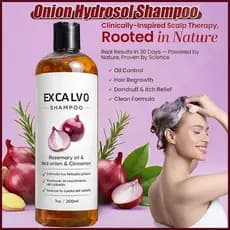Excalvo Cebola Shampoo Desbaste Cabelo Condicionador Natural De Plantas Para Crescimento De chenhombr