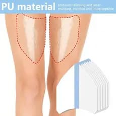 Prevenção De Fricção De Coxa Feminina 5 Peças Transparente À Prova D'água Anti-Atrito Almofadas De Gaze Respirável chenh