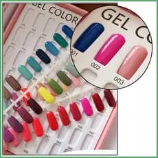 Livro De Exibição De Unhas Profissional Ferramentas De Manicure 216 Cores Design Para Organização De Armazenamento De Es