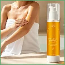 Óleo Corporal Hidratante 120ml , Leve , Natural Para Homens E Mulheres Pele Seca , Casa , Spa , Salão De Beleza , chenho