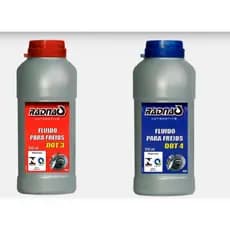 FLUÍDO DE FREIOS RADNAQ 500ML DOT3 E DOT 4