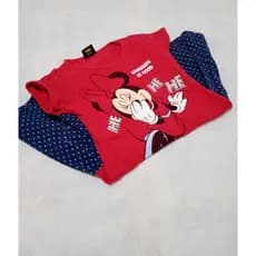 vestido infantil vestido menina vestido Minnie roupa infantil feminina vestido fofo infantil vestido casual menina roupa