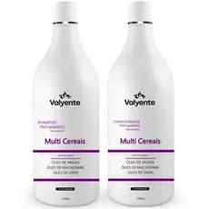 Kit Multi-Cereais Pré e Pós Química 1L - Shampoo e Condicionador