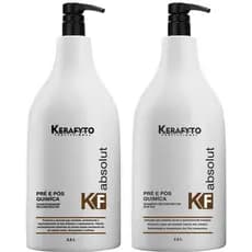 Kit Absolut Kerafyto - Pos Quimica , Shampo 2.5 Lt + Condicionador 2.5 Lt - Protege E Reestrutura A Fibra Capilar