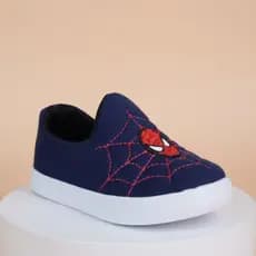 Tênis infantil Calce Facil Menino Masculino Personagem Homem Aranha Sola Reta