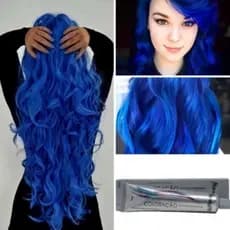 Tinta Cabelo Azul Royal Coloração 60g Hidratylife Mairibel