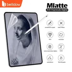 BETTDOW Protetor de ecrã para tablet adequado para iPad Pro 11 12,9 10 9 8 7 6 10,2 polegadas Air 4/ 5/ 3/ 2 Mini 6