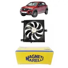 Eletroventilador Ventoinha Renault Kwid 2017 2018 2019 2020 2021 2022 2023 2024 2025 Com Ar Marelli