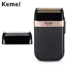 Kemei KM-2024 Maquininha Shaver Maquina de Finalização Bivolt Recarregável OBS: Não é para Cortar.