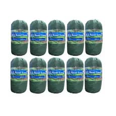 Kit 10 Colchonete Camping Solteiro + Sacola Verde