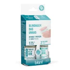 Blindagem das Unhas 2x1 (Fibras de Nylon + Nivelador) Hipoalergênica Blant