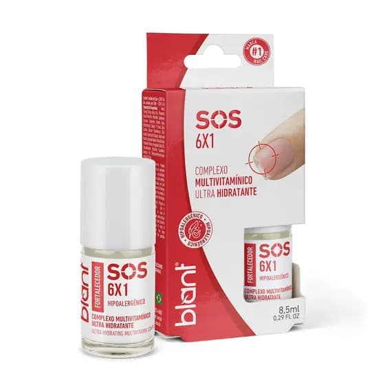 Base Multivitamínica Fortalecedora Hipoalergênica S.O.S. 6X1 Blant