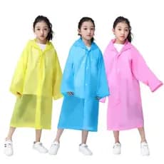 Capa de Chuva Infantil com Capuz para Meninos e Meninas Unissex Qualidade boa YS1372