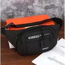 Bolsa Pochete Masculina Esportiva Casual Transversal de Ombro Motoboy