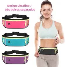 Bolsa Pochete Fitness Masculina Feminina Impermeável Corrida Praia Academia