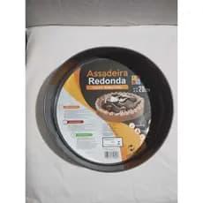 Assadeira Redonda Fundo Removivel