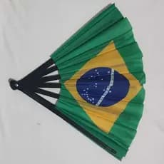 Copa do Mundo Leque Brasil, leque brasil copa do mundo,leque verde e amarelo torcedor, leque grande copa 2026, leque ban
