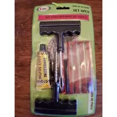Refil macarrão para pneu, Kit com 10 macarrão para reparos de pneus, Filete para reparo de pneu, Remendo frio macarrão,