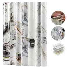 Revestimento Painel Marmorizado Adesivo Decorativo 1,2x2,8 Metros Para Parede