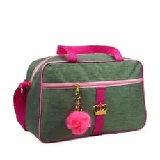 Bolsa Maternidade Bebê Infantil menino menina C/ chaveiro POMPOM