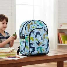 Mochila Maternidade Dinossauro ParaPasseio Escola Creche Menina ou Menino