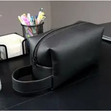 Necessaire Masculina Couro Sintético Organizador MalaViagem