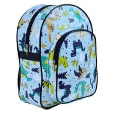 Mochila Maternidade com Estampa de Dinossauro para Levar nas Costas em Passeios, Creche e Escola