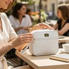 Bolsa Feminina Transversal Tiracolo Tendência Matelassê 2026 – Bag Transversal Blogueira Soft