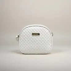Bolsa Feminina Pequena Oval Transversal Alça Regulável Tendência 2026