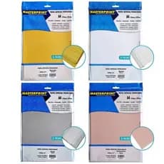 Papel Perolizado Dourado/ Branco/ Rose Gold/ Prata Masterprint 180g 20 Folhas