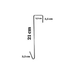 GANCHO PARA CAIBRO DE 3,5 CM